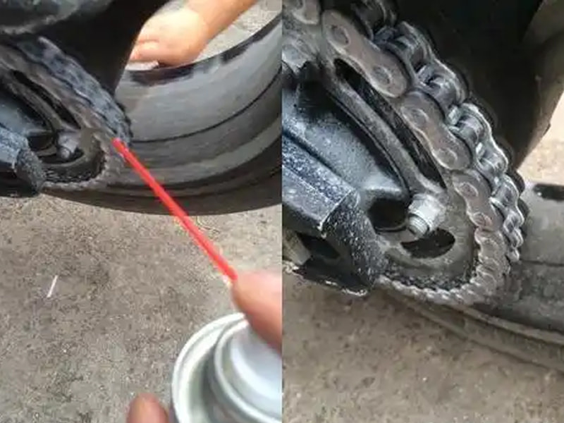 Chain cleaning